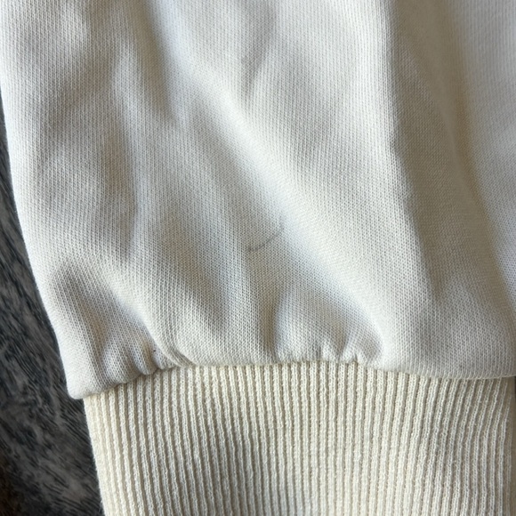 Pangaia Sweatshirt White 365 Heavyweight Sweatshirt Crew Neck Size Small Cotton - Picture 7 of 16